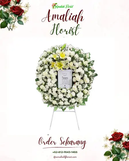 Krans Bunga Duka Cicinde Selatan Banyusari